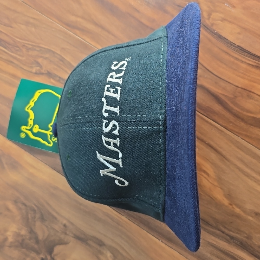 Vintage 1998 Masters Green and Blue Hat NWT
